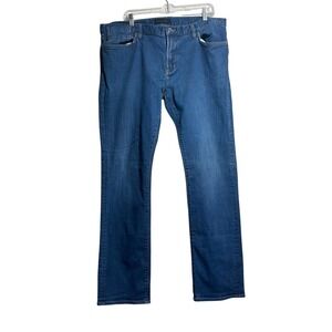 John Varvatos USA Mens Straight Leg Jeans Medium Wash Blue Denim Size 38x32